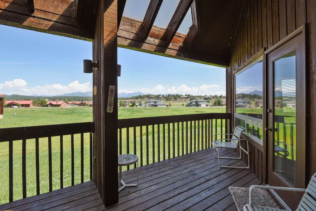 Dog-friendly condo w/ covered porch & views - near golf, lakes & ski
