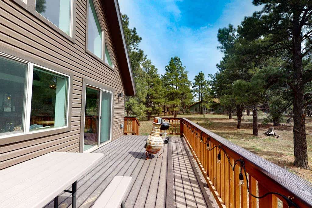 New, dog-friendly home with electric fireplaces & deck - walk to pool/gym