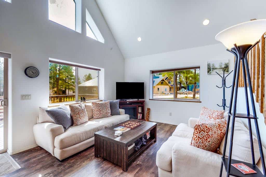New, dog-friendly home with electric fireplaces & deck - walk to pool/gym