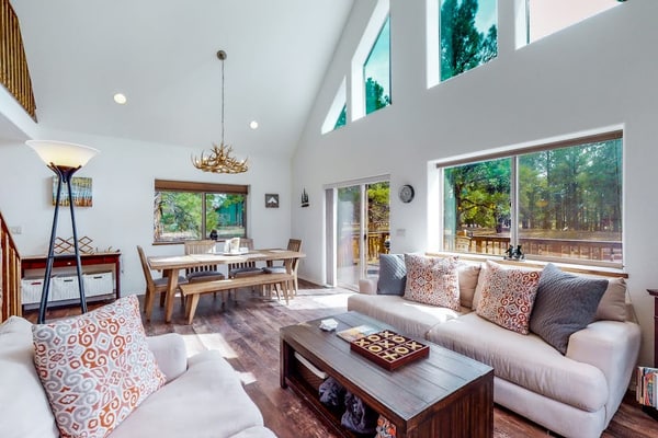 New, dog-friendly home with electric fireplaces & deck - walk to pool/gym