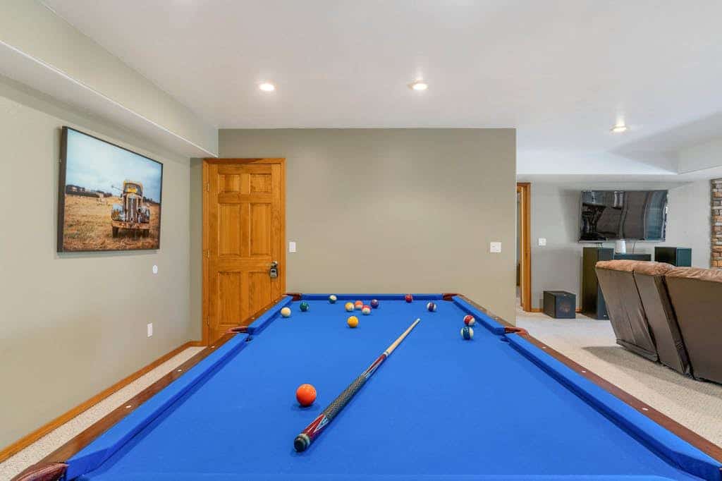 Enchanting home with skiing, firepit, game room, balcony, & washer/dryer