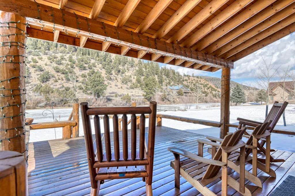 Waterfront home on the Rio Grande with washer/dryer, deck, & amazing views