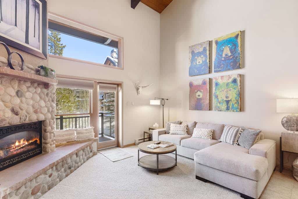 Two-Level, Ski-In/Ski-Out Condo w/ Fireplace, 2 Balconies & Shared Hot Tub/Grill