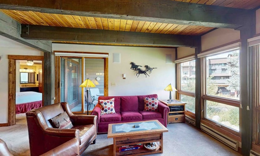 The Lodge at Steamboat A202 mountain getaway with washer/dryer, pool, hot tub & fireplace
