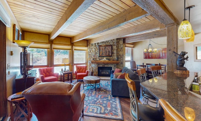 Inviting home near hot springs & gondola with pool, hot tub & washer/dryer