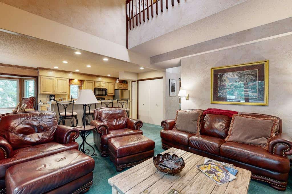 Creekside Condo w/  Deck - Near Free Shuttle, Village, Skiing, Golf