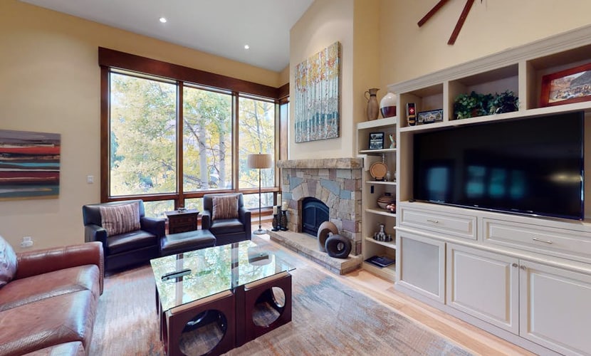 Mountain-view alpine retreat with pool, gas grill, & deck - near skiing