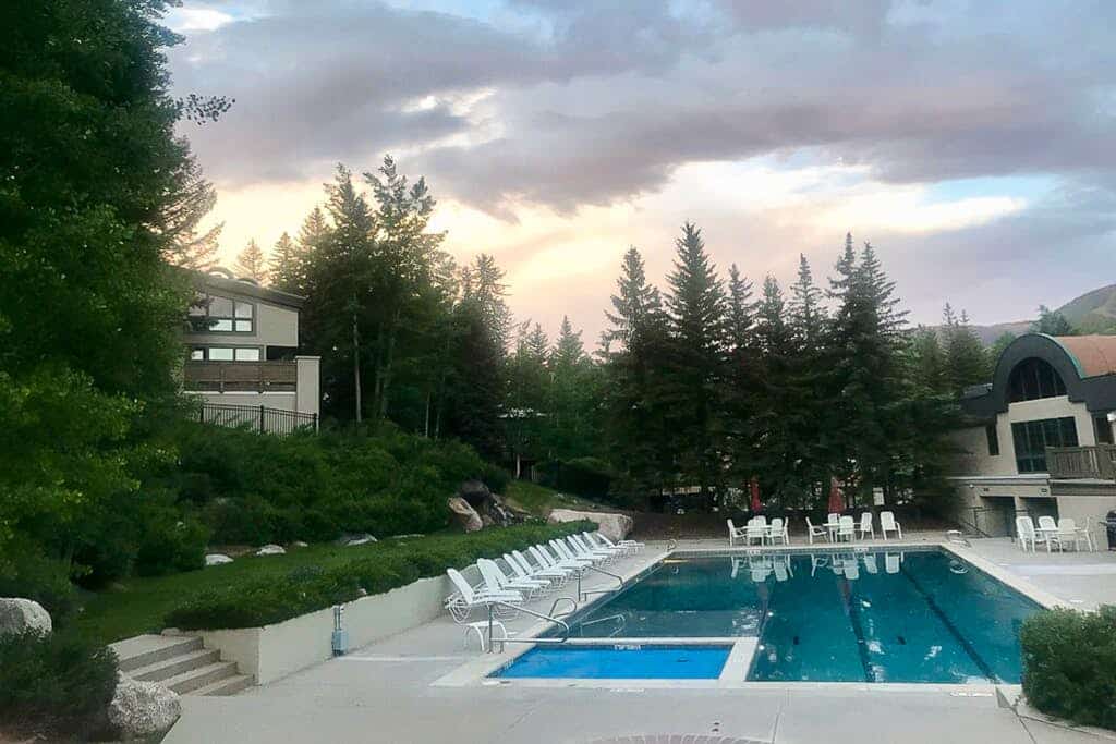 Mountain-view alpine retreat with pool, gas grill, & deck - near skiing