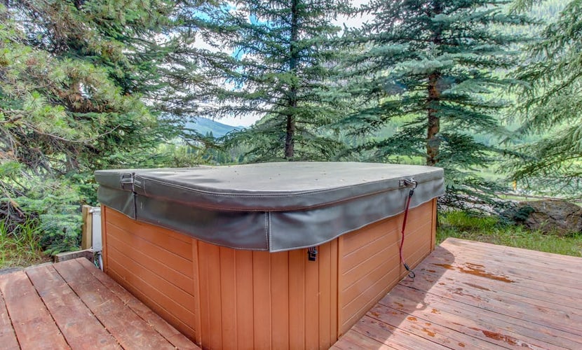 Comfy Home with Private Hot Tub and Mountain Views - Short Drive to the Slopes