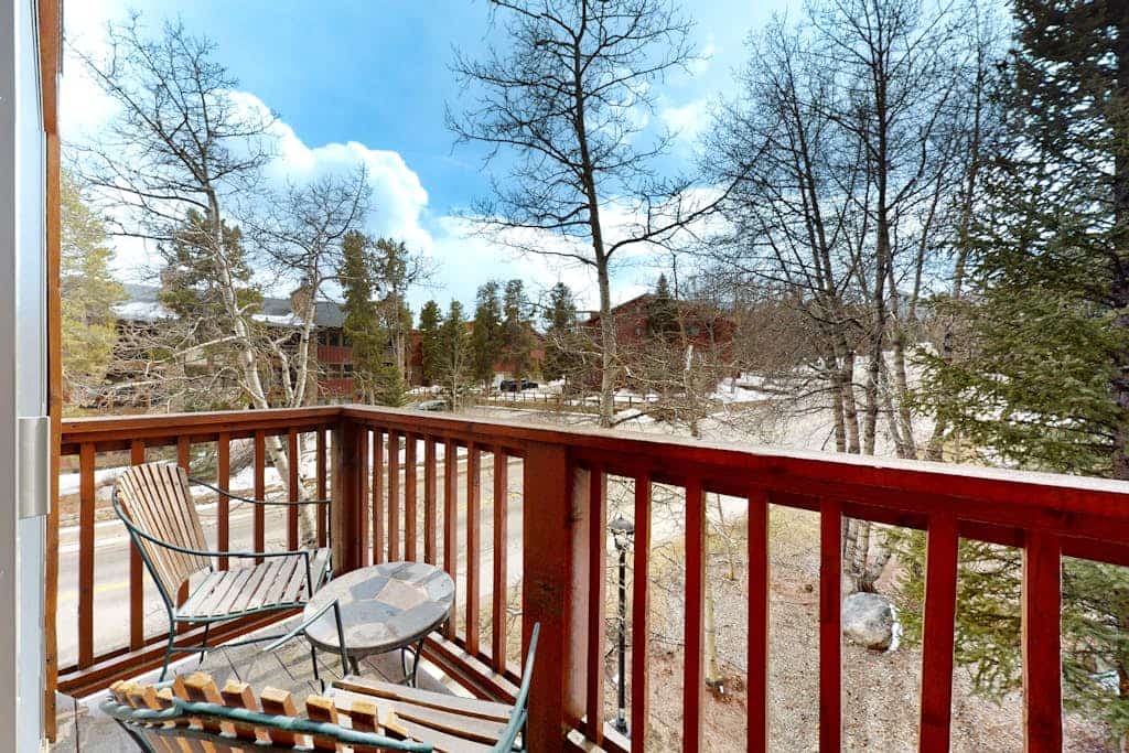2nd-floor ski-in/out condo with hot tubs, pool, fireplace, grills, & gym