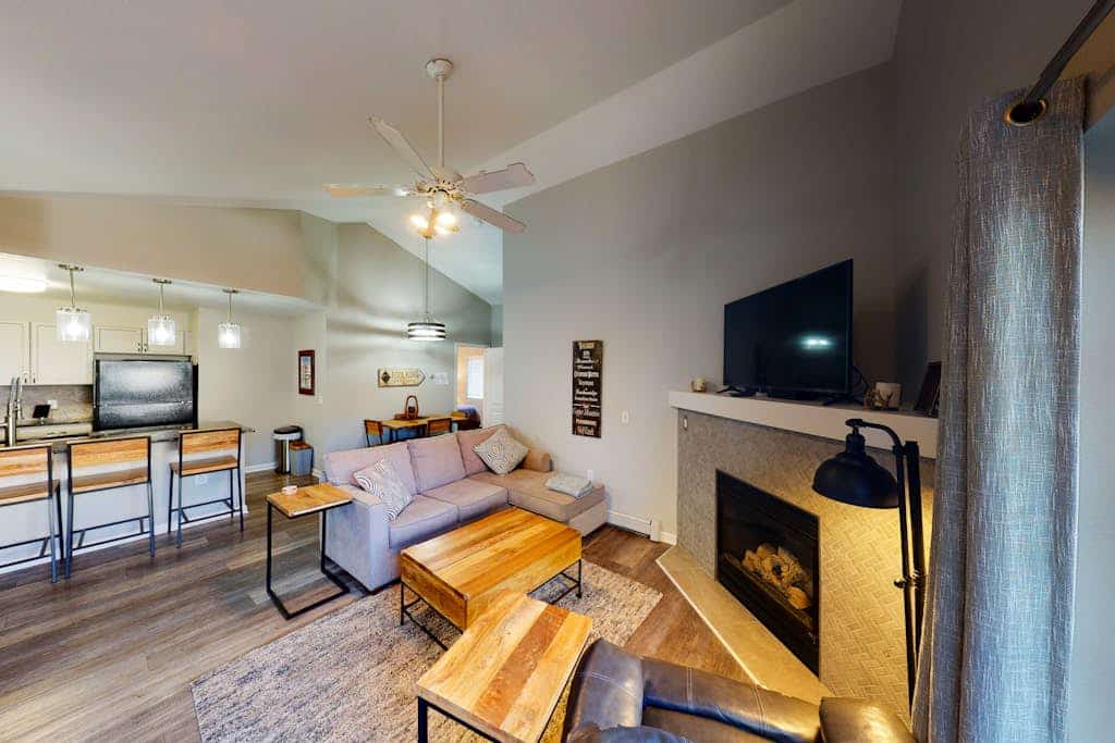 Luxe Mountain-View Ski Getaway | Next to Tranquil River | Pool, Hot Tub