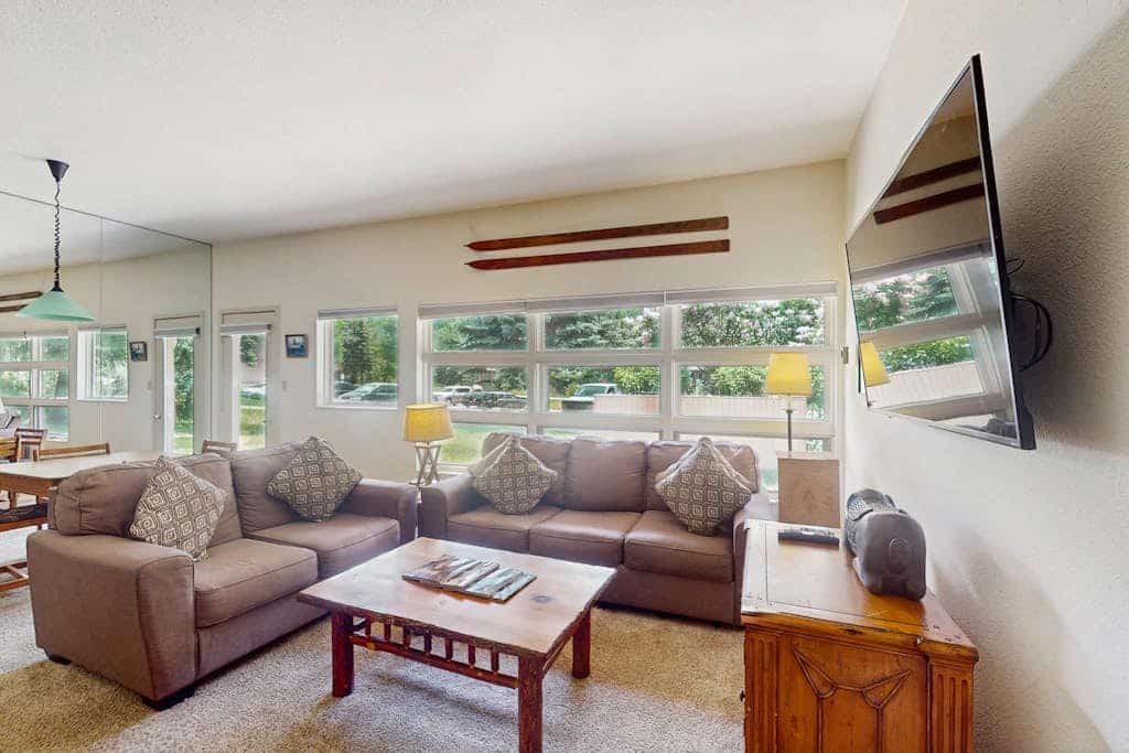 Steps to Ski Shuttle Condo w/ Fireplace, WiFi & Shared Hot Tub/Seasonal Pool