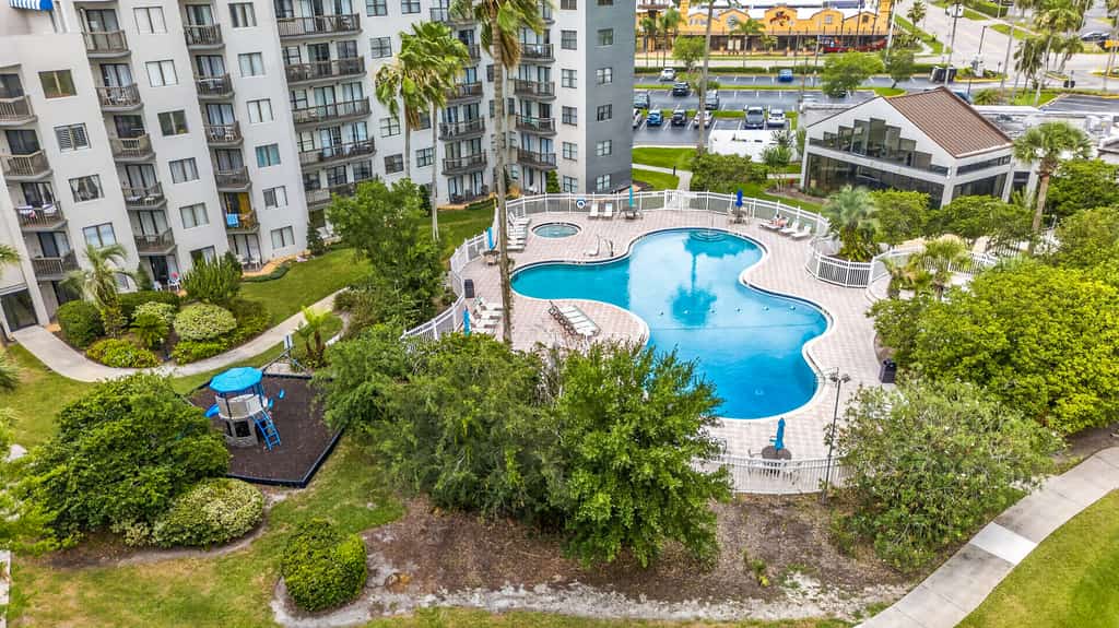 Scenic Lakeview Condo w Balcony and Resort Pools