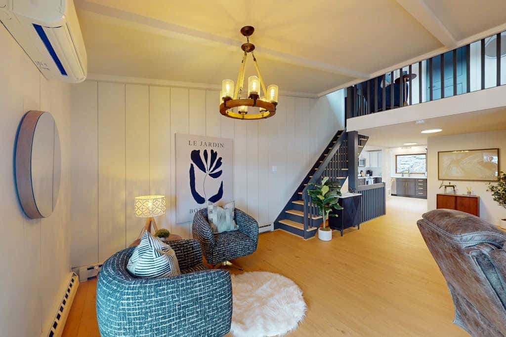 Charming lakefront home with dock, firepit, WiFi
