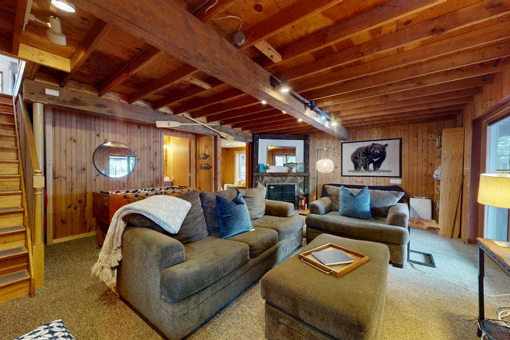 Charming lakefront home with dock, firepit, WiFi