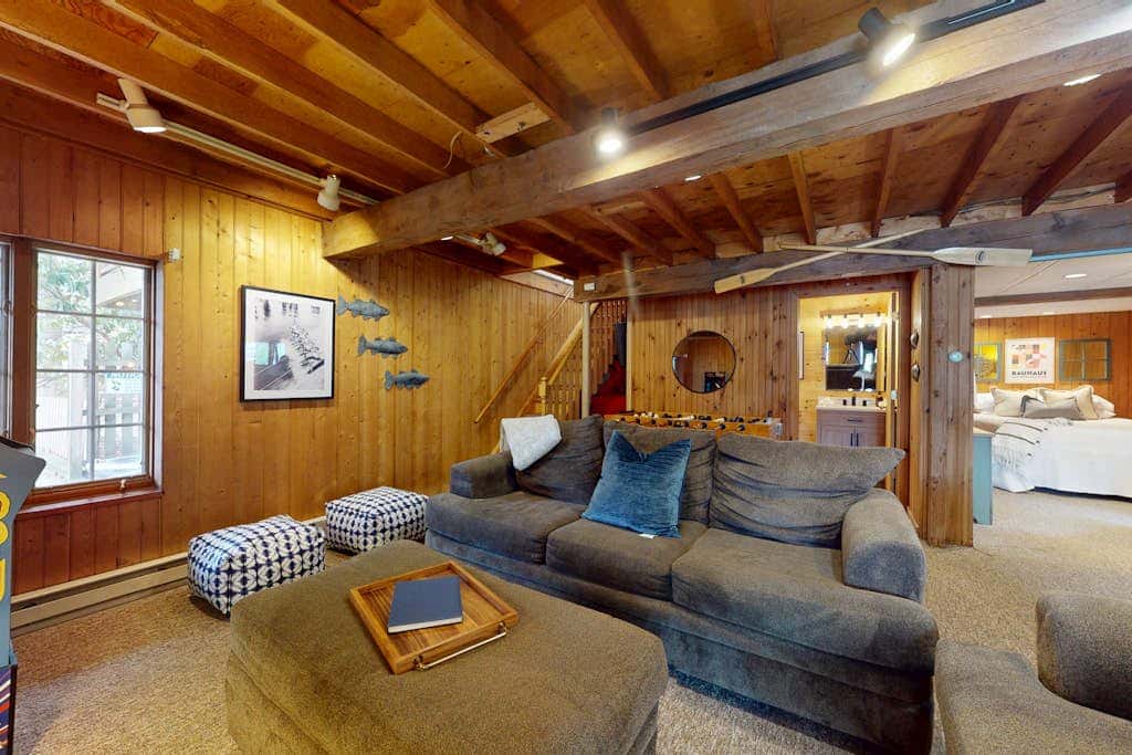 Charming lakefront home with dock, firepit, WiFi