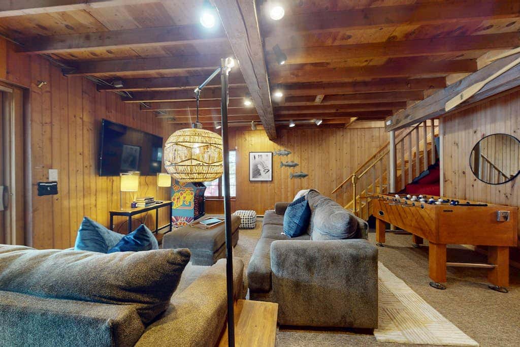 Charming lakefront home with dock, firepit, WiFi