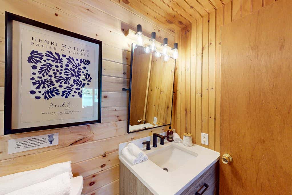 Charming lakefront home with dock, firepit, WiFi
