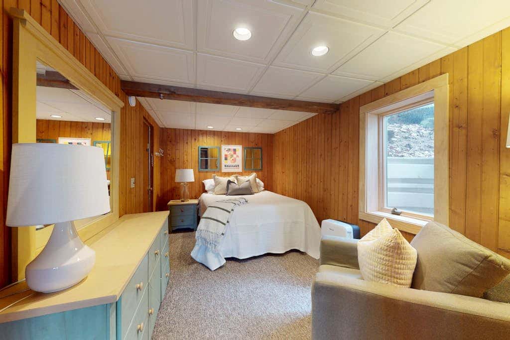 Charming lakefront home with dock, firepit, WiFi