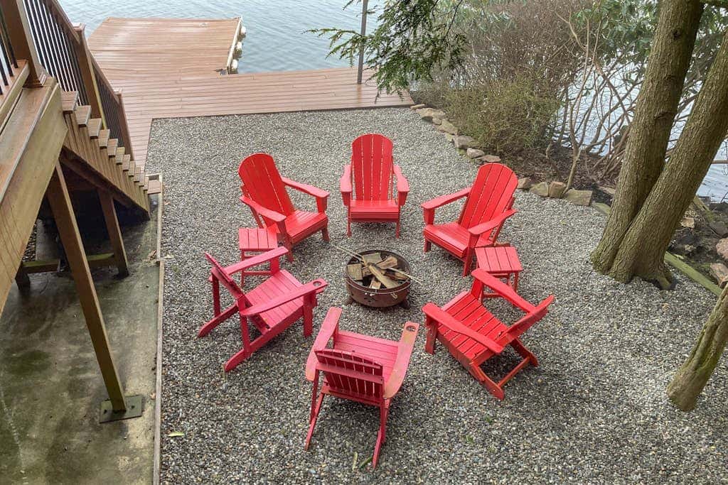 Charming lakefront home with dock, firepit, WiFi