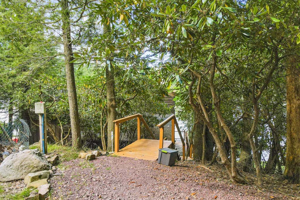 Charming lakefront home with dock, firepit, WiFi