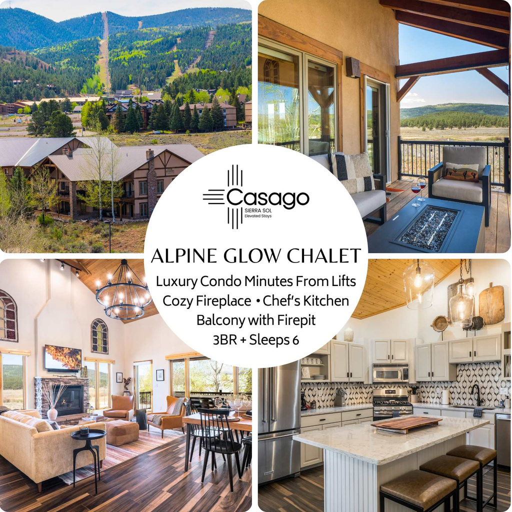Alpine Glow Chalet - Near Lifts, Patio, Fireplace