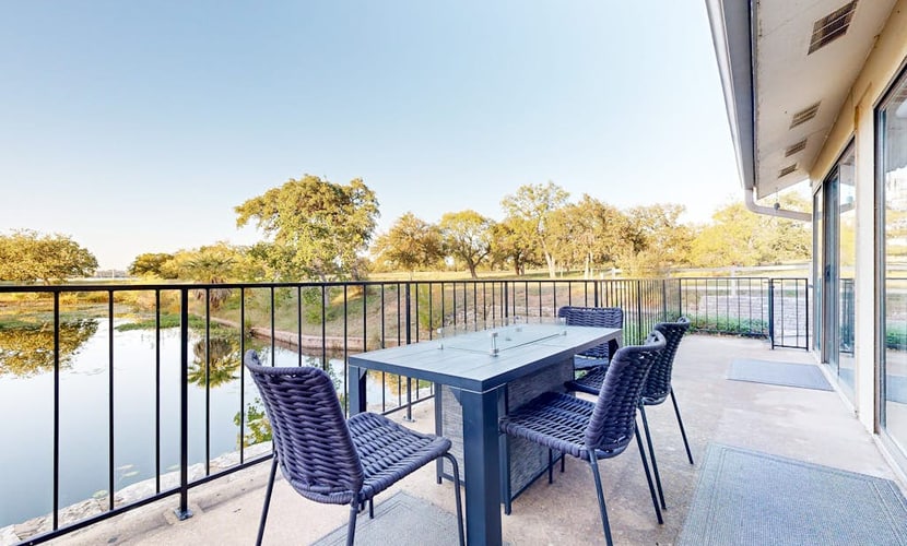 Lake LBJ Waterfront Escape | Fire Table + Patio | Pet Friendly