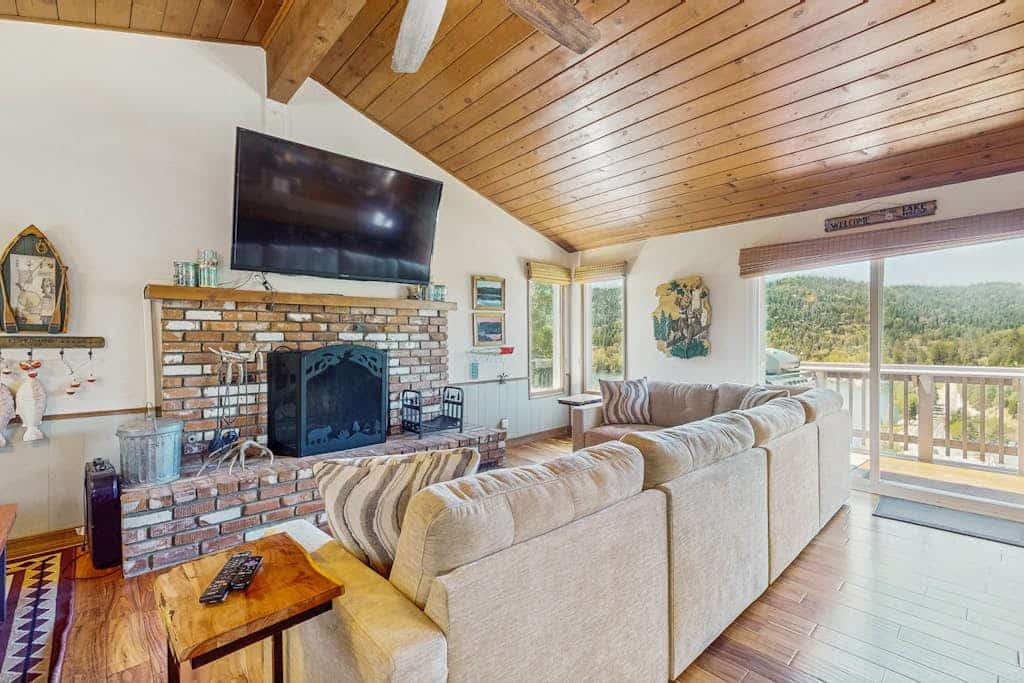 Three Floors. Three Living Rooms. One View You Won