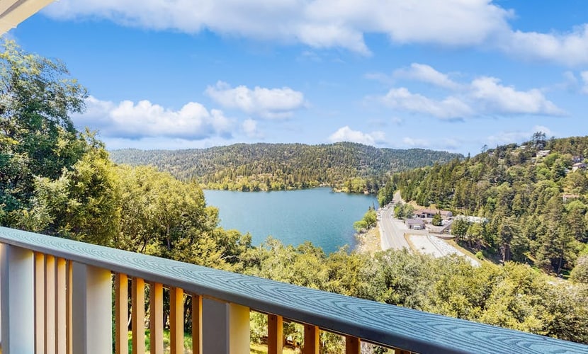 Three Floors. Three Living Rooms. One View You Won