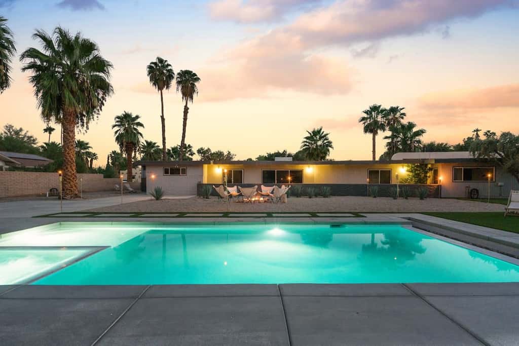 Pool & Mtn View! Designer Borrego Springs Hideaway