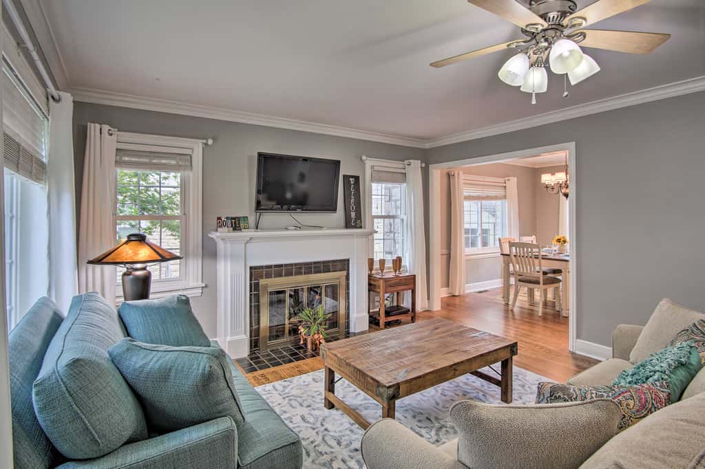 Walk to Expo Square! Tulsa Home w/ Deck & Yard