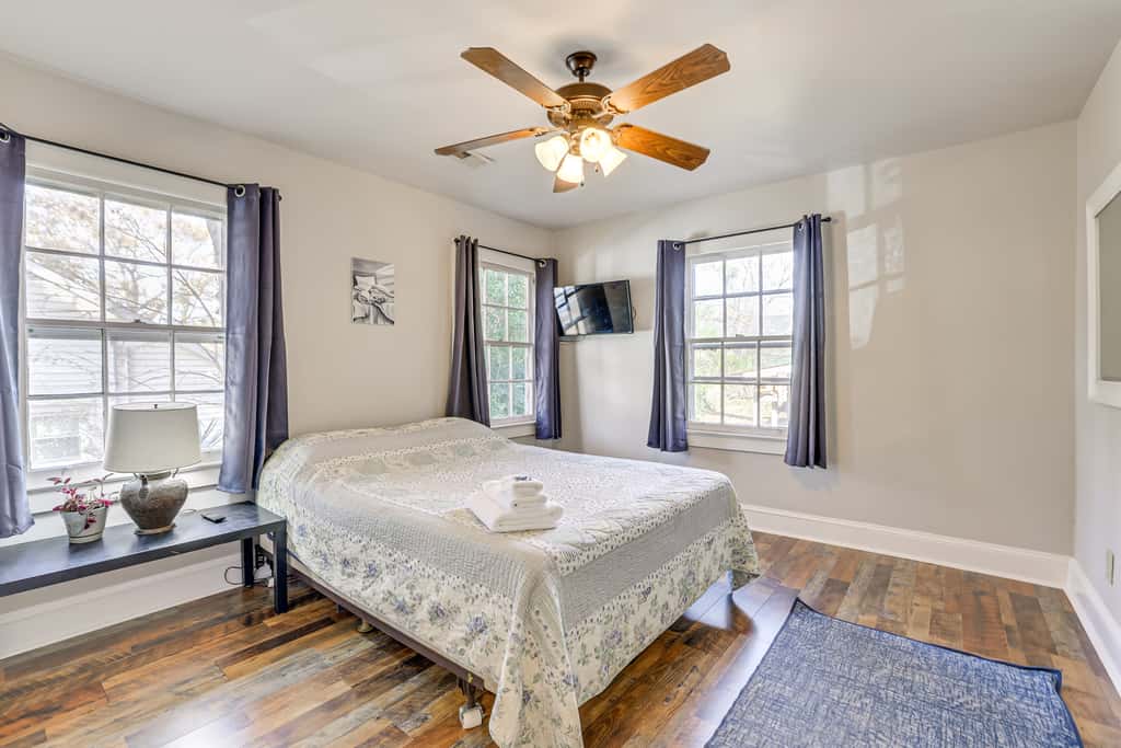 4 Mi to Dtwn: Home w/ Fire Pit in Greenville
