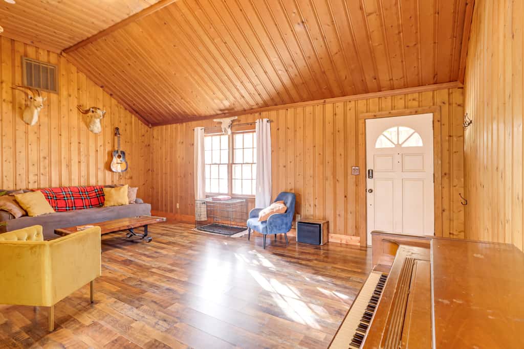 4 Mi to Dtwn: Home w/ Fire Pit in Greenville