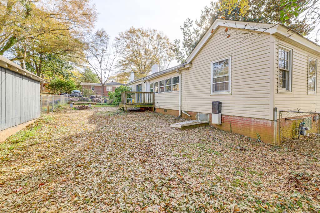 4 Mi to Dtwn: Home w/ Fire Pit in Greenville