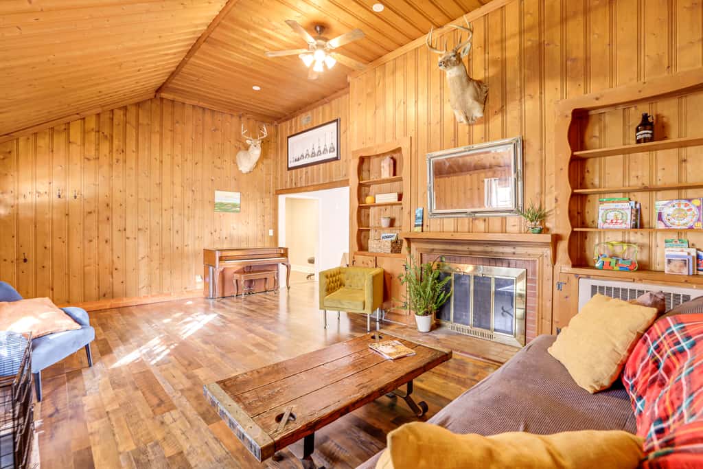 4 Mi to Dtwn: Home w/ Fire Pit in Greenville