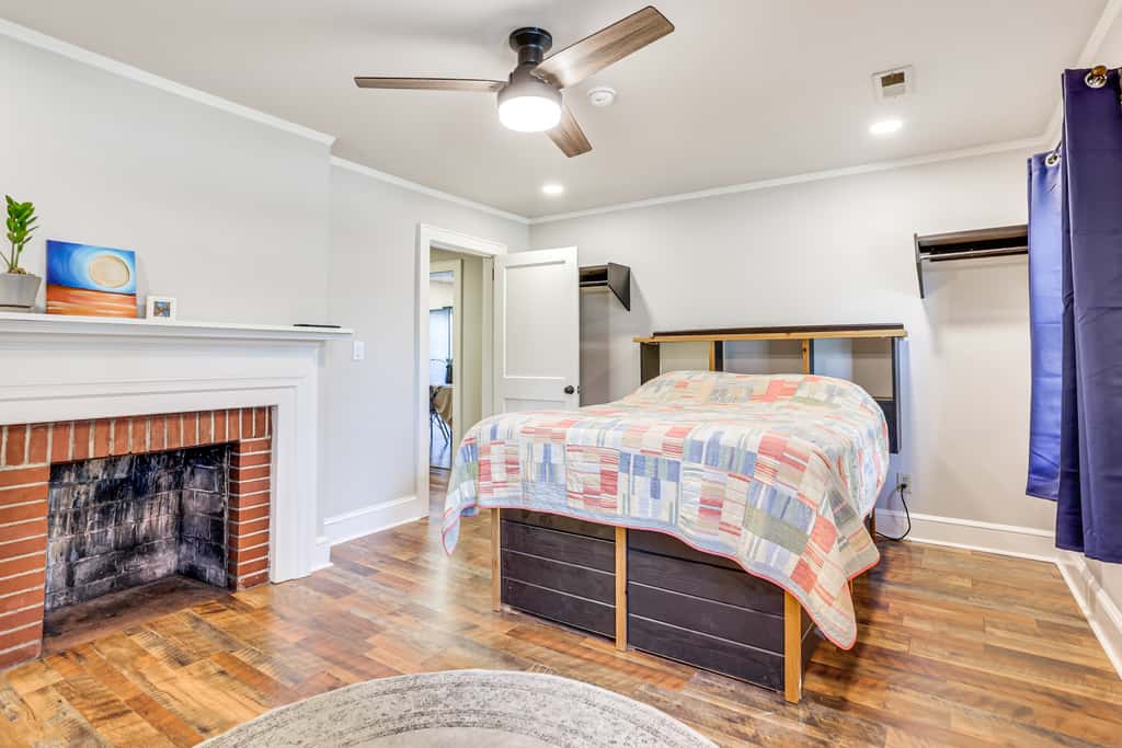 4 Mi to Dtwn: Home w/ Fire Pit in Greenville