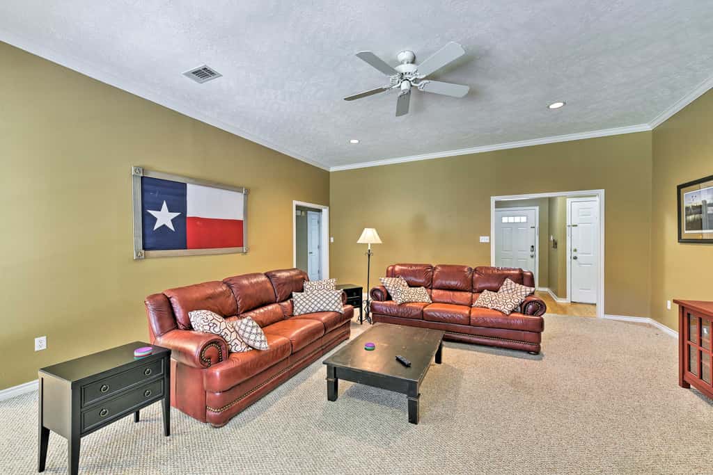Spacious College Station Home w/ Patio & Fireplace
