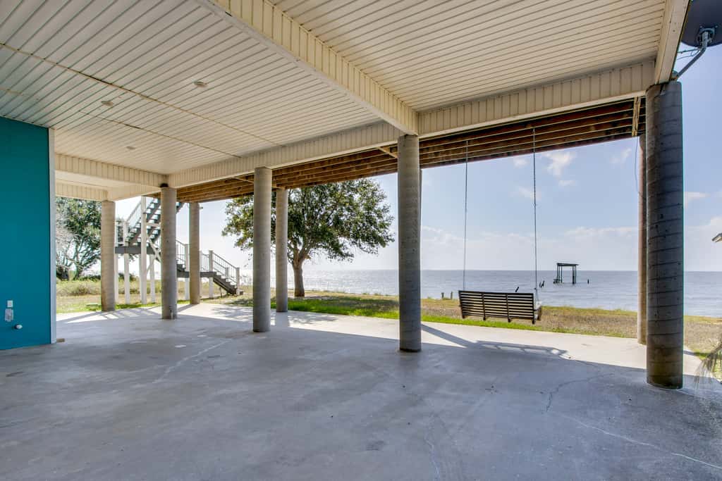 Private Beach & Views! Stilted Ocean Springs Home