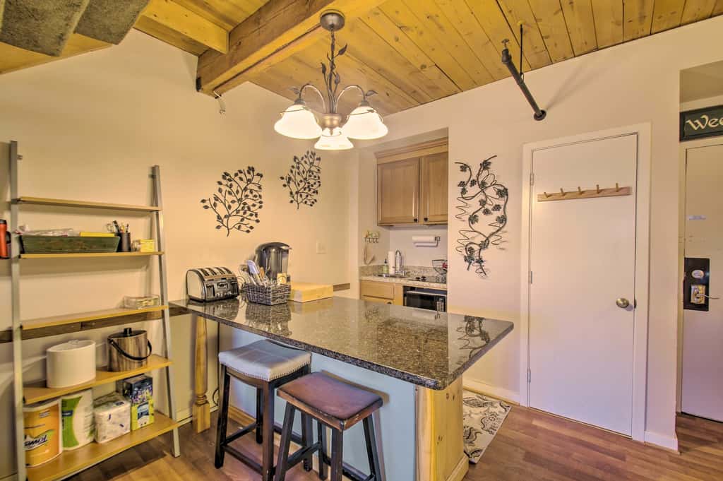 Snug Wintergreen Resort Studio: Ski In & Out!