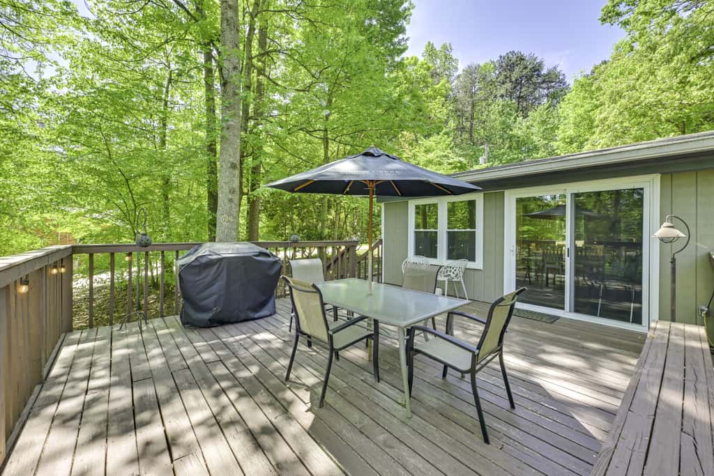 Dock & Pavilion! Lake Norman Retreat on Quiet Cove