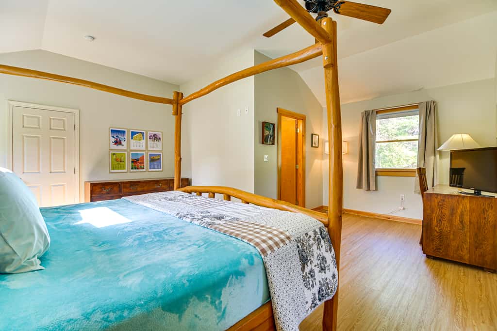 Waterfront Escape w/ Beach Access in Bridgton