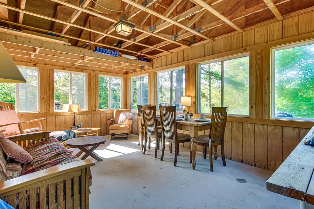 Waterfront Escape w/ Beach Access in Bridgton