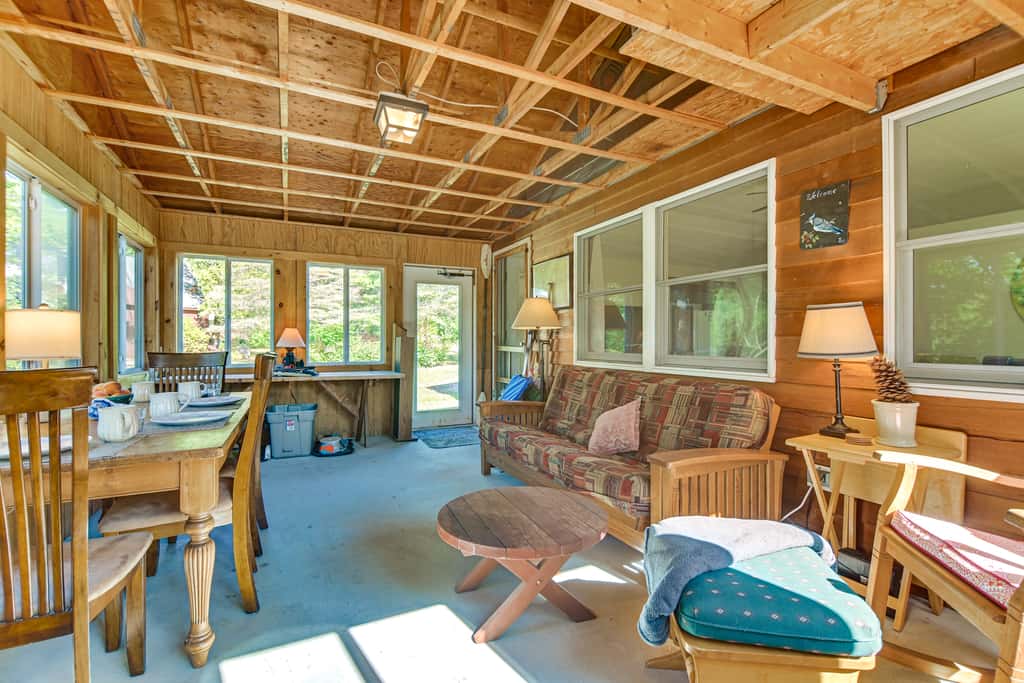 Waterfront Escape w/ Beach Access in Bridgton