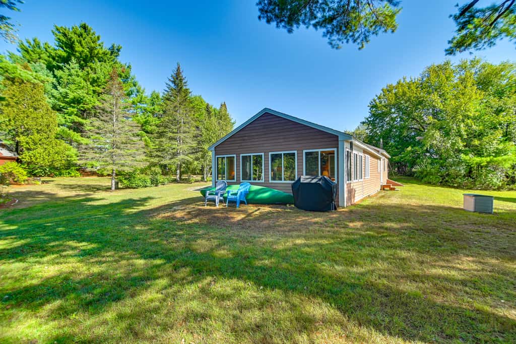 Waterfront Escape w/ Beach Access in Bridgton