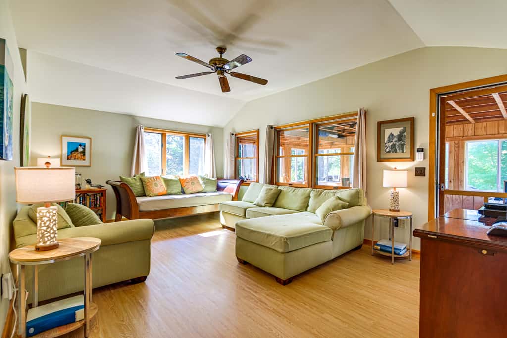 Waterfront Escape w/ Beach Access in Bridgton