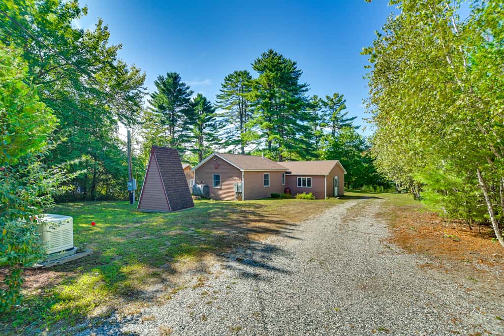 Waterfront Escape w/ Beach Access in Bridgton