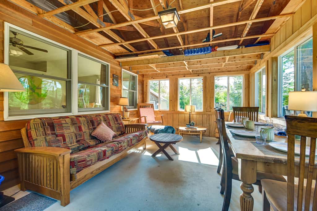 Waterfront Escape w/ Beach Access in Bridgton