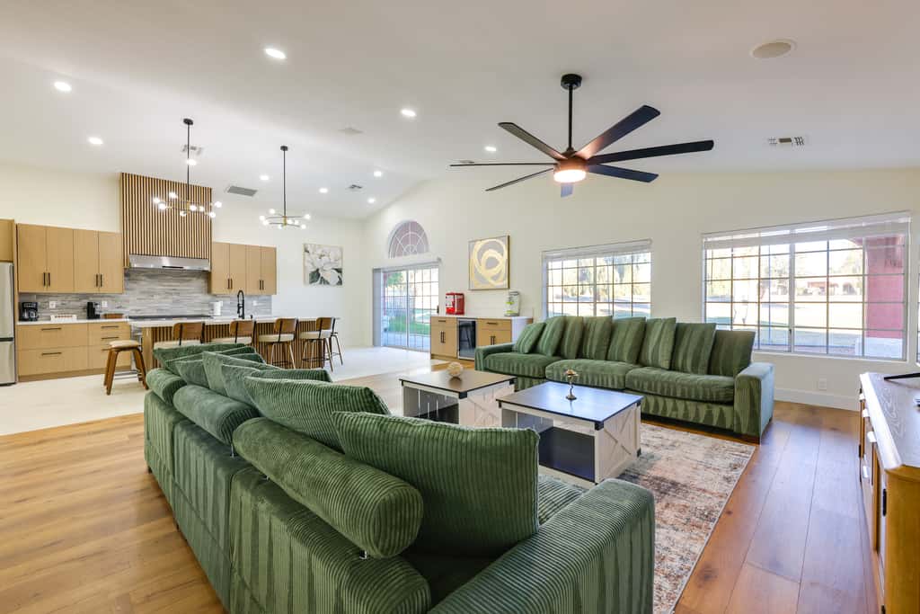 Patio w/ Fairway View! Pet-Friendly Mohave Home