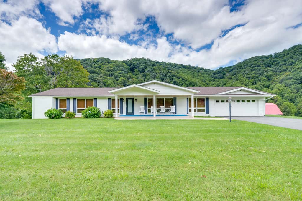 Near Hiking: Home w/ Trout Stream in Bakersville!