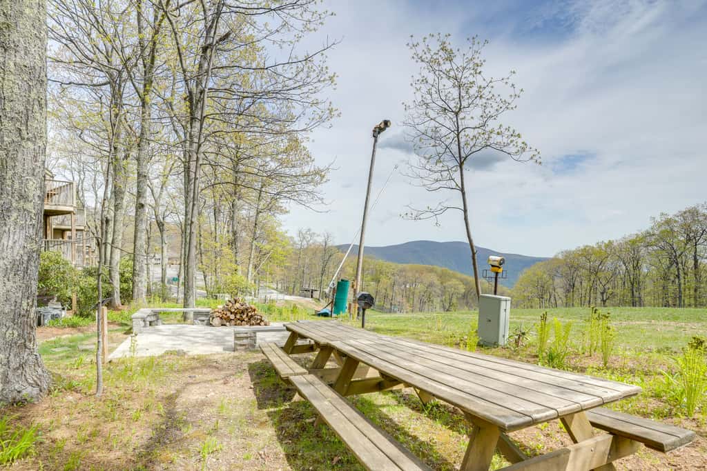 Ski-In/Ski-Out Wintergreen Resort Condo + Hot Tub!